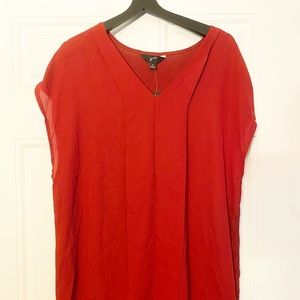 Cranberry Red Dressy Tank